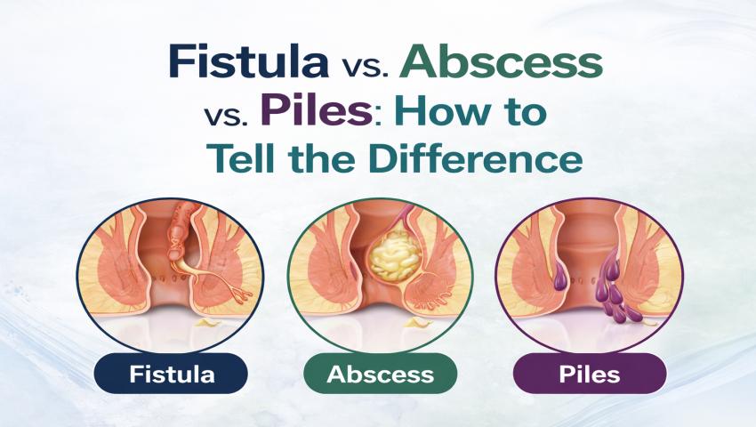 Fistula vs. Abscess vs. Piles: How to Tell the Difference?