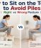 How to Sit on the Toilet to Avoid Piles with the Right Toilet Posture – Kaizen Fistula Care