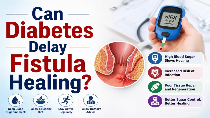 Can Diabetes Delay Fistula Healing?