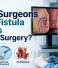 Dr. Samrat Jankar reviewing an MRI scan for accurate anal fistula tract mapping before surgery